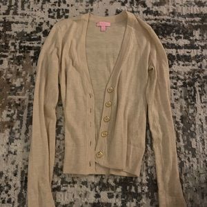 Lily Pulitzer button cardigan